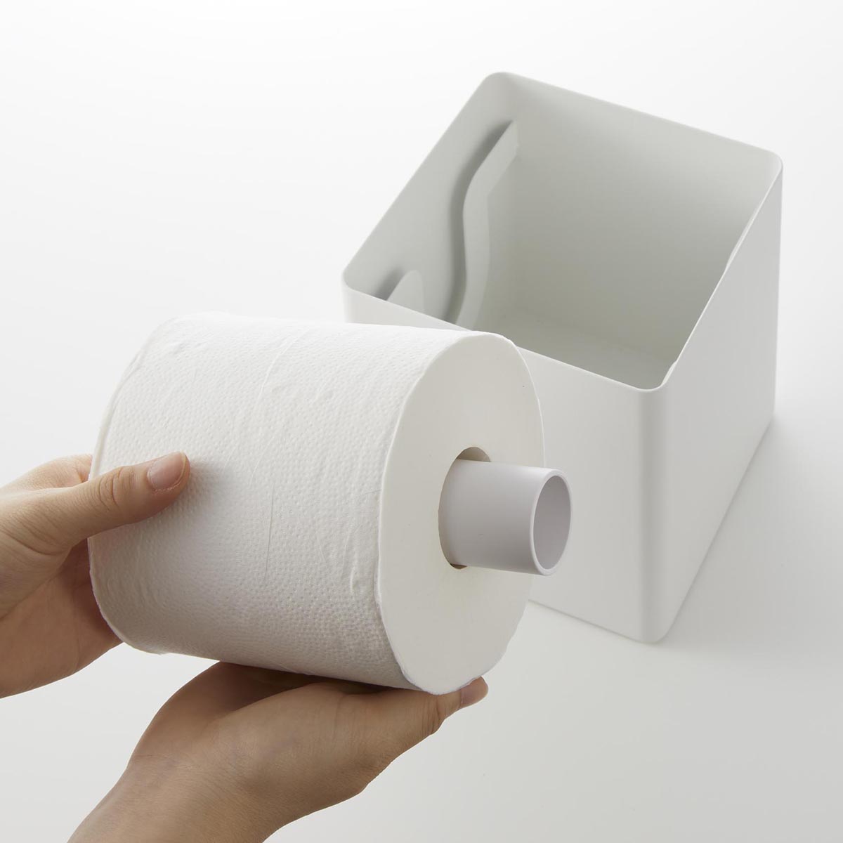 あさ様 トイレットペーパー入れ&ゴミ箱完成品 あさ様 トイレットペーパー入れ&ゴミ箱完成品 RIN ｜ 上から